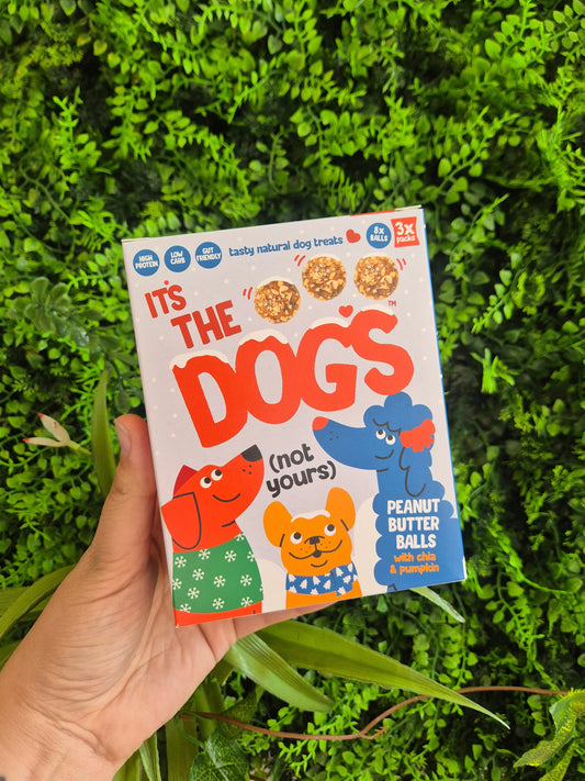 Christmas - It's Dog Balls - Protein Balls - Boxed - 3 Pack (8 Balls in each pack)