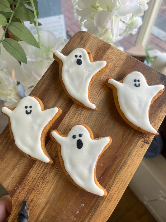 Spooky Ghost Halloween Dog Biscuit (2 Pack)
