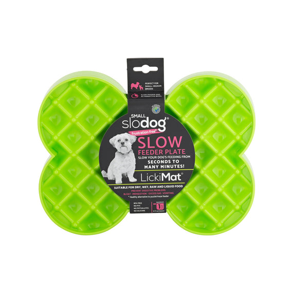 Lickimat Small Slodog Bone (Green)