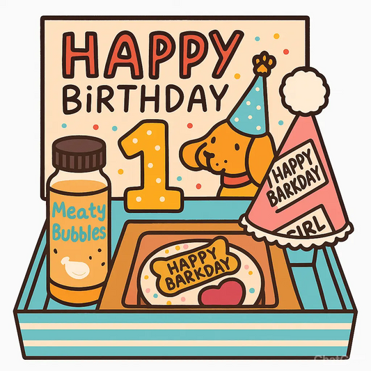 Dog Birthday Pawty Box