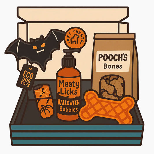 Boo Basket Halloween Dog Box
