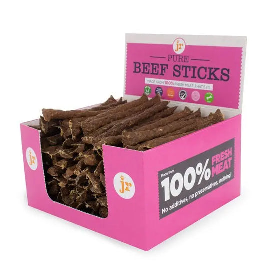 PREORDER - BUY A BOX - JR Beef Stick 1KG JR Pet Products