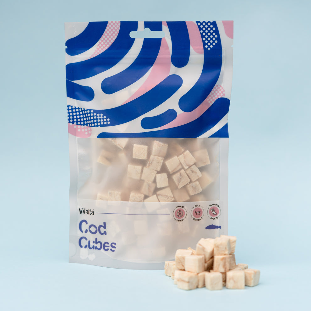 Waita Freeze Dried Cod Cubes 40g