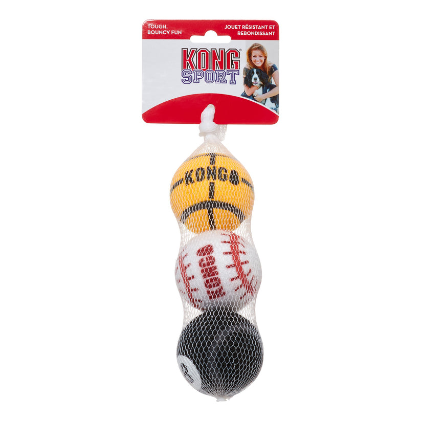 Kong Balls Sport Medium (3 Pack) Lili + Mila's Empawrium