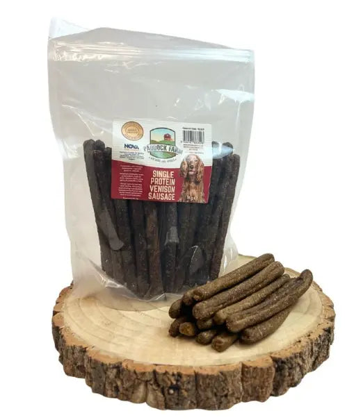 Single Protein Venison Sausages 1kg (approx. 45pcs 15cm) Lili + Mila's Empawrium