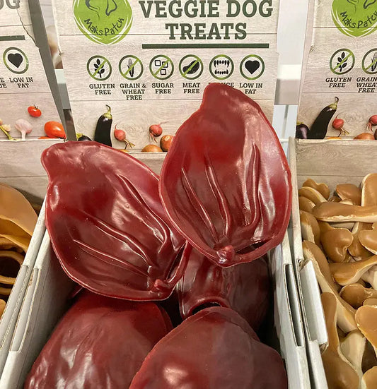 Natural Smoked Veggie Pig Ear Lili + Mila's Empawrium