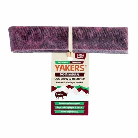Yakers XL Chew (Cranberry) Yakers